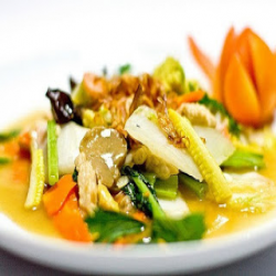 Capcay kuah kental